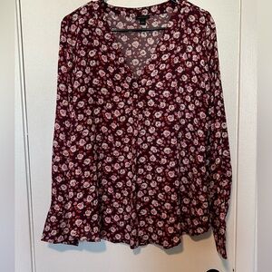 Ann Taylor V-neck blouse